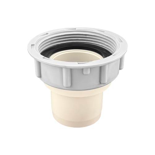 Qrity 1x Adaptateur de Tuyau de Vidange pour Évier de Cuisine, Écrou femelle de 56mm avec Noyau Φ40mm, Accessoires de raccord de tuyau Pour cuisine & salle de bain