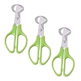 LIGHTAOTAO 3 Stück Wachteleier Schere Teiliges Scharfes Küchenwerkzeug zum Sauberen Öffnen von...