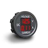 MGI SpeedWare 2-in-1 Voltmeter / Ammeter 12vDC with LED Digital Display (Red)