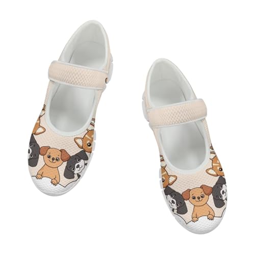 JoyLamoria Retro Sunflower Walking Shoes Non-Skid Breathable Flats Fashion Causal Dress Shoes for Flower Party Mary Jane Flats