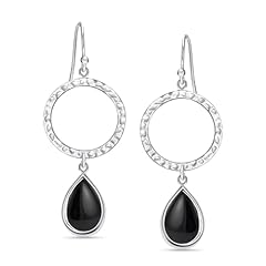 Open Circle Black Onyx