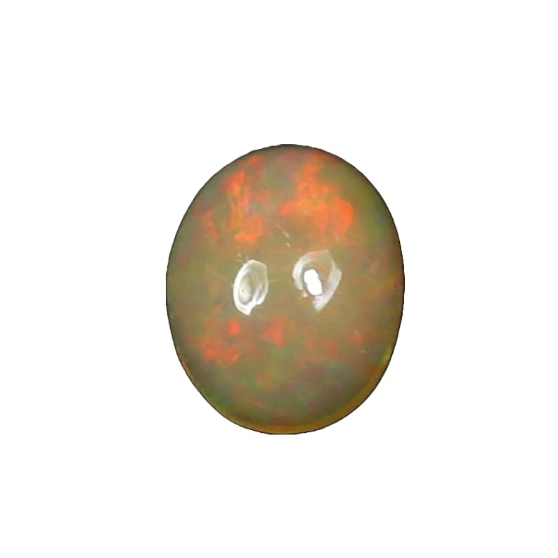 Opale éthiopienne naturelle cabochon AAA, un trésor de feux pour bijou unique