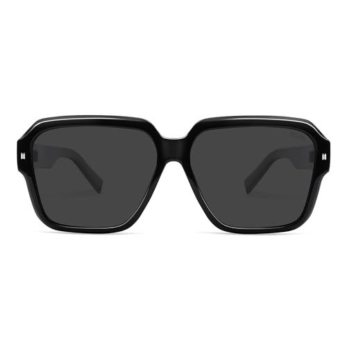 SOJOS Retro Polarized Hexagonal Aviator Sunglasses Womens Mens Trendy Rectangle UV400 Shades SJ2398