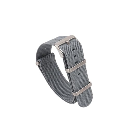 �e���i�C�������v�o���h �X�g���b�v 18mm 20mm 22mm(Grey-Steel,18mm)