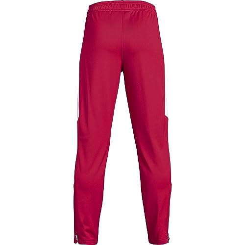 Under Armour Boys' UA Rival Knit Pants YLG Red2