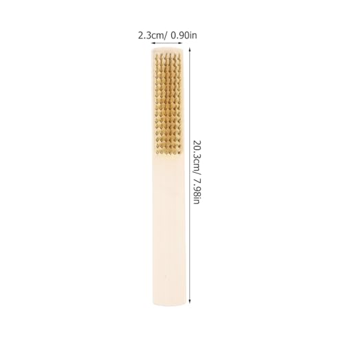 Image of 3Pcs Portable Wire Brushes with Handle Brush for Rust Removal Cleaning and Maintenance Wire for Cleaning Rust and Dirt