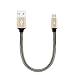 Produktbild JohnJohnsen 3A Nylon geflochtenes Schnellladeseil Micro USB Data Sync Ladegerät Ladekabel Galaxy Für Huawei