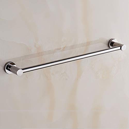 Tige simple extensible 80 cm porte-serviettes de toilettes facile à installer