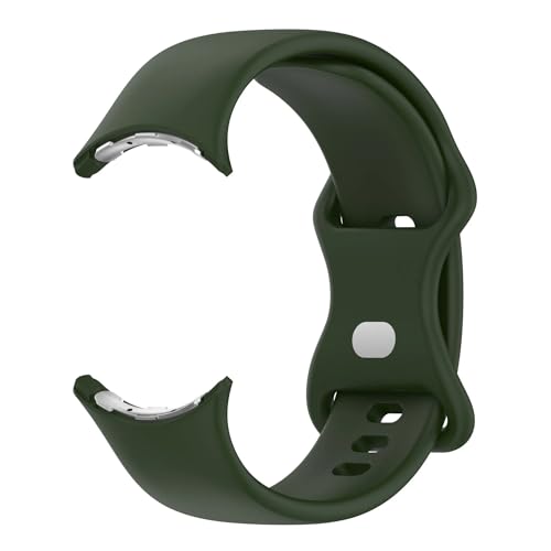 [XGYOMVB] Pixel Watch 3�p�V���R���o���h 41mm 45mm ���f�B�[�X �����Y �X�|�[�c �h��(Green,Pixel watch 3 45mm)