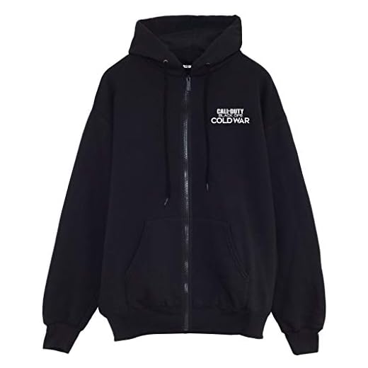 Call of Duty Black Ops Cold War Mission dam Boyfriend Fit Zippped Hoodie, officiella merchandise | Spelaren Xbox PS4 PS5 Switch, lös Baggy Maxi-jacka, födelsedagspresent idé för kvinnor