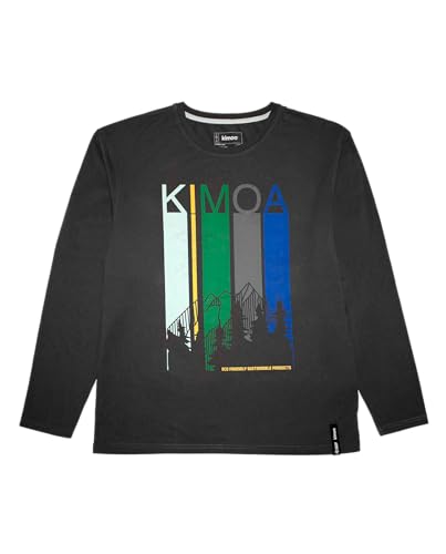 T-shirt mixte Kimoa Vintage anti deformation coton durable
