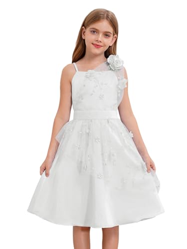 HULIJA Kinder Mädchen Hochzeitskleid Festlich Kleid Elegante...