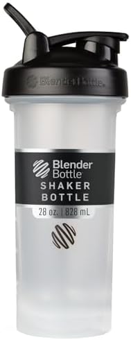BlenderBottle Classic V2 Shaker Bottle Perfect for Protein Shakes...