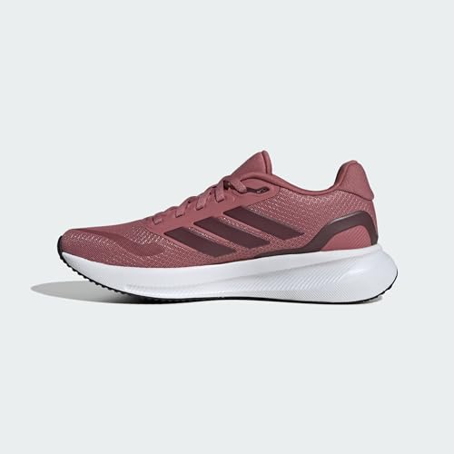 adidas Women's Run Falcon 5, Preloved Crimson/Maroon/Black, 92
