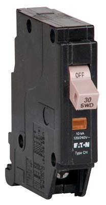 Cutler Hammer Single Pole Circuit Breaker, 50-Amp