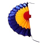 Esthétique coréenne unique : dotés d'un design coréen distinctif, ces éventails apportent une touche d'héritage culturel et d'élégance artistique à n'importe quel espace, éventails en tissu festifs, grands éventails d'art mural