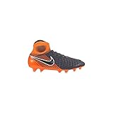 nike magista obra 2 fg  Nike Magista Obra II Elite DF FG, Zapatillas de Fútbol para Hombre, Negro, Naranja, 41 EU
