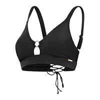 Speedo Womens Shaping Triangle Top Swimwear Black 14