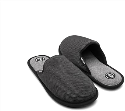 Volcom Men's Stoney Motel Slipper Slide Sandal, Black Grey, Medium | Image 2