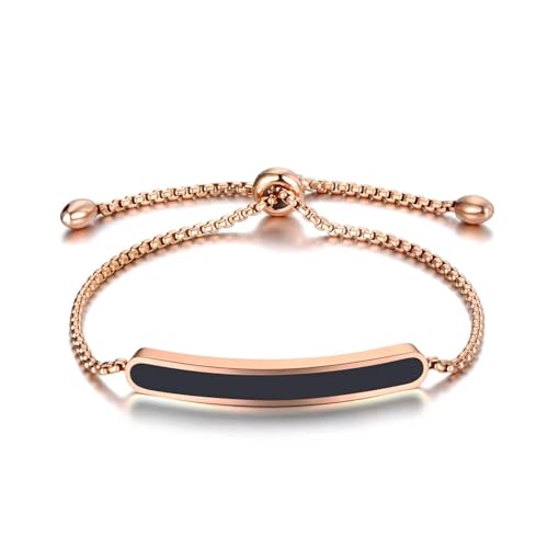 Bracelet rond QHQQXN ajustable pour homme et femme