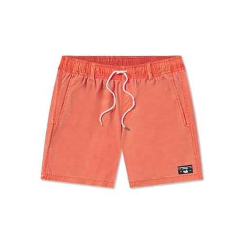 Southern Marsh Shoals Seawash Swim Trunks, Peach, Small