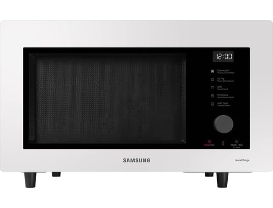 Samsung MC32DB7746KEE1 - Microondas con Convección 32L 900W Blanco - SmartThings Todo en Uno