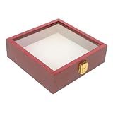Conservación: la tapa de esta caja de exhibición de especímenes ofrece una protección excepcional, salvaguardando el contenido de la caja de exhibición de especímenes de mariposas o insectos para una mayor longevidad, vitrina de caja de sombras, colección de especímenes