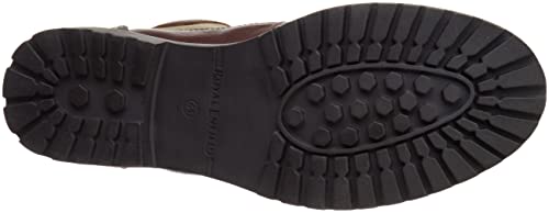 Image of Royal Enfield Military Vibe Boots Brown & Navy