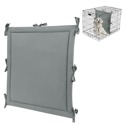BALAPET Soft Dog Crate Divider Panel (Divider Only, Without Crate), Stylish Dog Kennel Divider with Ties, Dog Crate Accessories for Puppy Crate Training (Grey, for 36