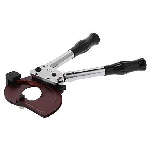 Ratschen Kabelschneider, Hochleistungs-Aluminium-Kupfer-Ratschenkabelschneider J75, Schneiden von bis zu 3x120mm² Ratschendrahtschneider und Drahtkabelschneider