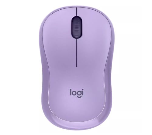 Logitech M240 Silent Bluetooth Mouse Wireless Compact Portable Smooth Tracking 18-Month Battery for Windows macOS ChromeOS Compatible with PC Mac Laptop Tablets - Lavender (Renewed)