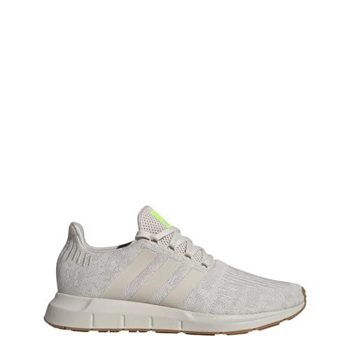 Image of adidas Mens Swift Run 1.0 Lace Up Sneakers Shoes Casual - Beige