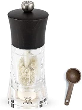 Peugeot - Oleron Manual Mill Wet Sea Salt Mill - Transparent Adju...