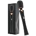 bed geek Cordless Wand Massager – Super Powerful Handheld Massage with 20 Speeds & 8 Patterns, Soft Silicone Head, Quiet Motor, LED Display, Body-Safe & Waterproof Black & Rose Gold