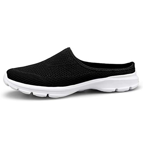 Image of ChicWind Womens Breathable Mesh Walking Mules Sneakers Open Back Slip On Shoes