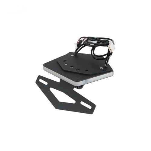 Support de plaque d'immatriculation moto pour BMW S1000RR en aluminium noir