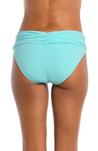 Image of La Blanca Women's Island Goddess Shirred Band Hipster Bikini Bottom