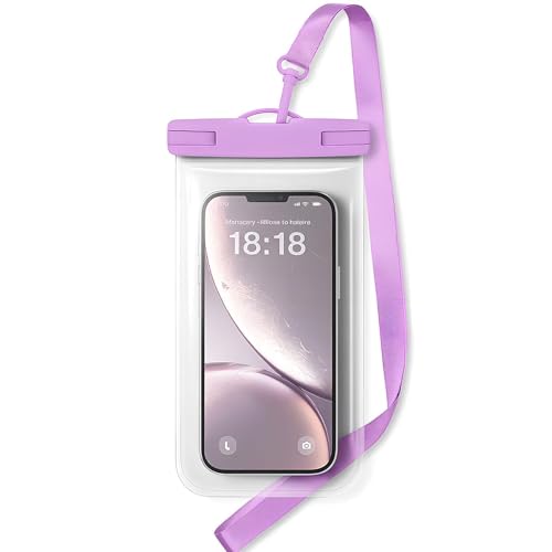 Criyar IPX8 Waterproof Pouch w/ Lanyard for iPhone & Galaxy