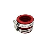 Rxmgf 35 40 45mm Carburetor Intake Pipe Manifold Adapter Boot Joint For Dirt Pit Bike Motorcycle(35mm/Red)