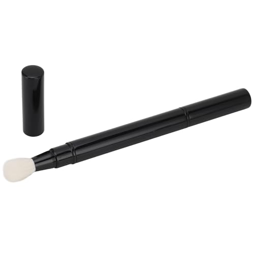 Dual Eyeshadow Brush Portable Soft for Easy Makeup Application for Outdoor Travelers