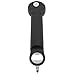 CFTGIW RETRACTABLE Jar Opener Adjustable Stainless STEEL Labor Saving Multifunctional Bottle Opener for Home Use Black of Opening All and STEEL DESIGN DESIGN INNOVATIVE RETRACTABLE Is (Black)