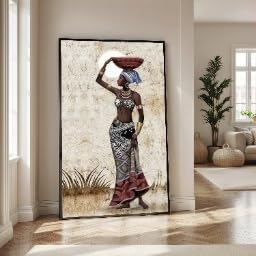 Peinture culture tribale africaine LMYCHENG voyage artistique
