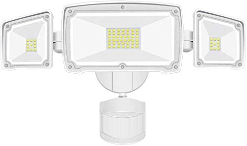 Motion Sensor Lights Outdoor,AOBISI Upgraded Dusk to Dawn Led Security Lights Motion Outdoor 4000LM 42W 6000K IP65 Waterproof,Motion Activated Flood Lights Outdoor for Garage,Yard,Garden,Entryways