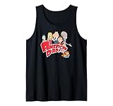 American Dad Show Logo with Family Cartoon Tank Top
