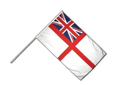 Drapeau Royaume-Uni ensigne naval britannique 60x90 pavillon maritime hampe
