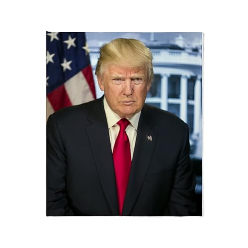 CafePress Donald Trump Official P Super Soft Fleece Plush Throw Blanket 60x50