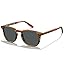 2-7. Brown Striped Frame Grey Lens