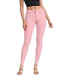 Hybrid & Company Women's Butt Lift Stretch Denim Jeans P37366SKX Dusty Rose 18