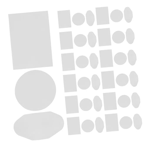 KICHOUSE 30pcs Humidity Absorber Paper for Closets Efficient Dehumidification for Bathroom Refill Packs Unscented Control for Dry Living Spaces