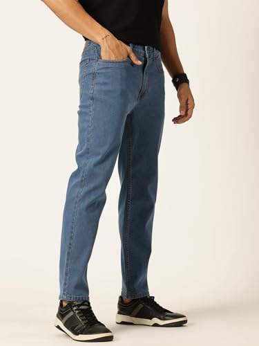 Image of Thomas Scott Men's Regular Fit Mid Rise Mid-Rise Stretchable Jeans